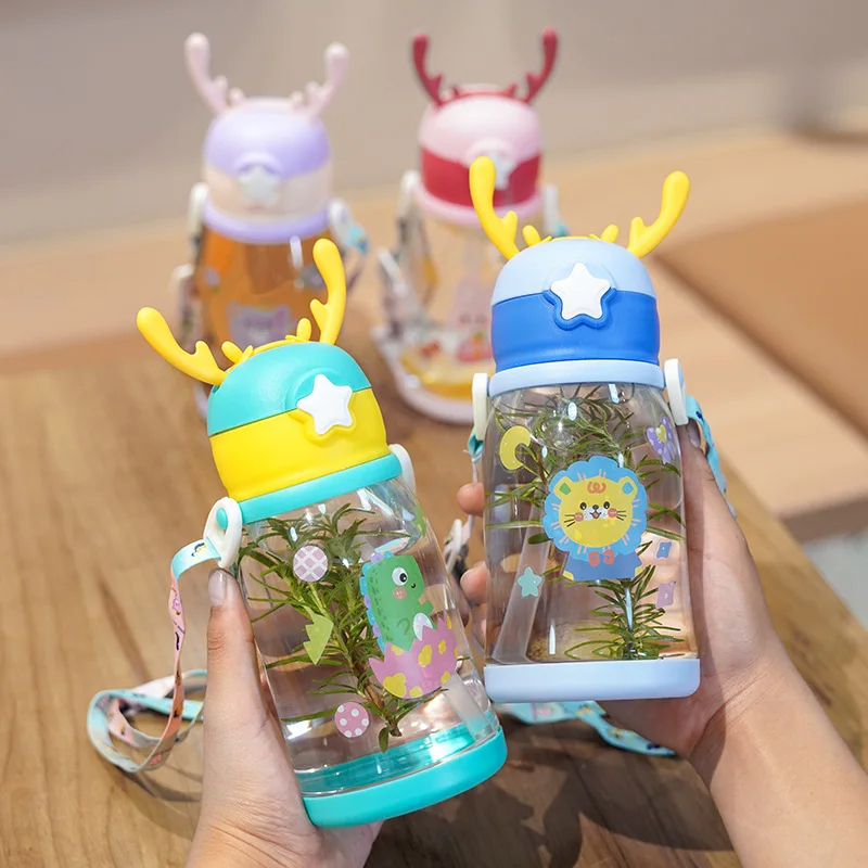 Baby Food Hipp - 600ml Kids Water Sippy Cup Antler