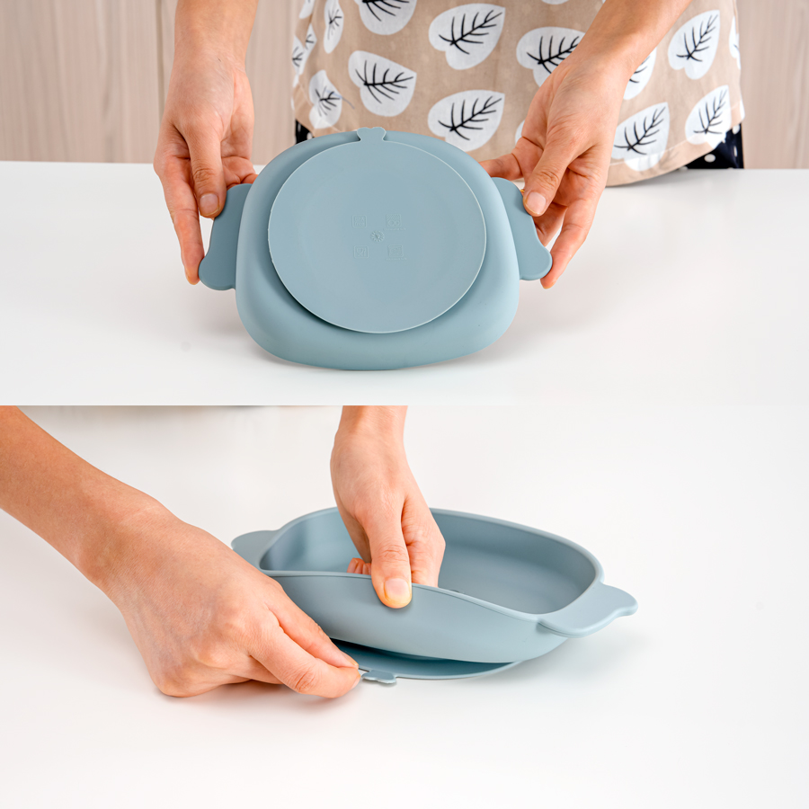 Baby Food Dogs - Baby Food Grade Silicone Dish For
