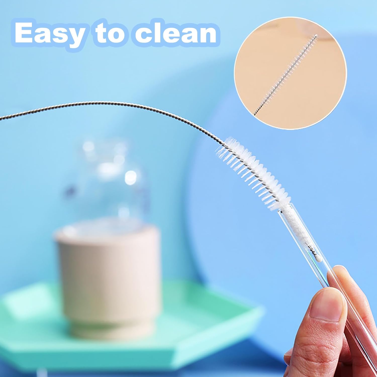 5-Piece Straw Cleaner Brush Ki - огляд і ціна Baby Food Hipp
