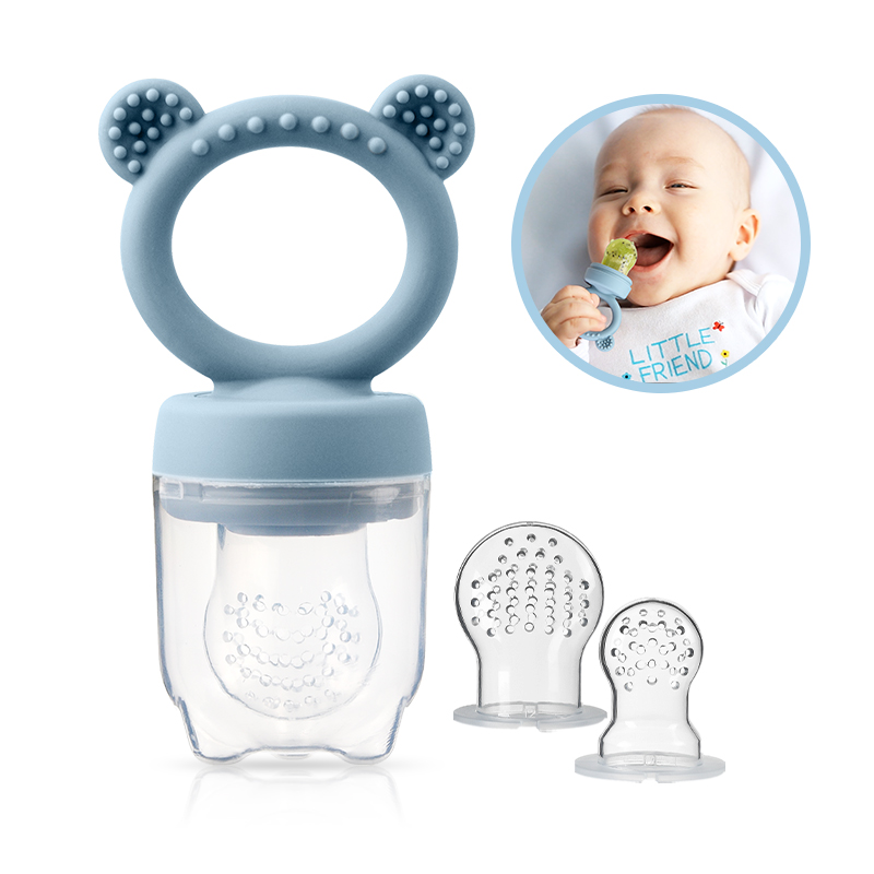 Silicone Bear Shaped Baby Frui - огляд і ціна Baby Food Bites