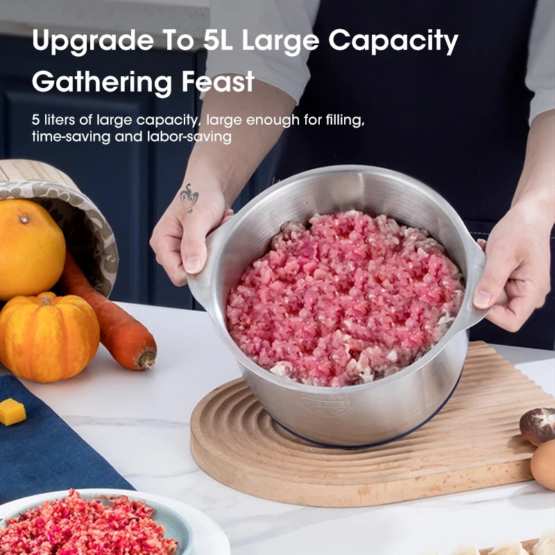 5L Electric Meat Grinders 304  - огляд і ціна Baby Food Meat