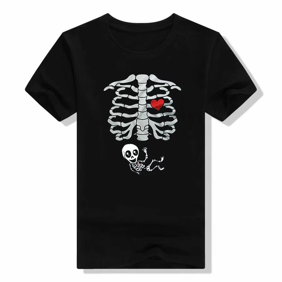 Halloween Skeleton T-Shirts Co - огляд і ціна Food Baby X Ray