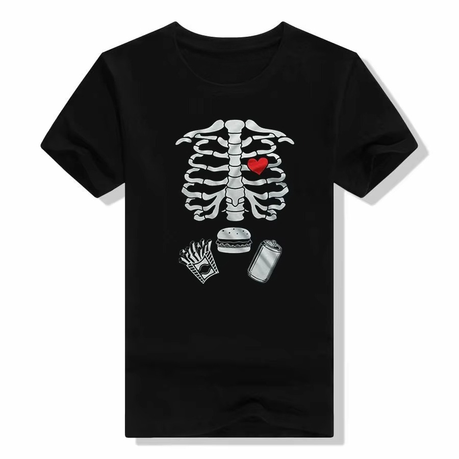 Halloween Skeleton T-Shirts Co - огляд і ціна Food Baby X Ray