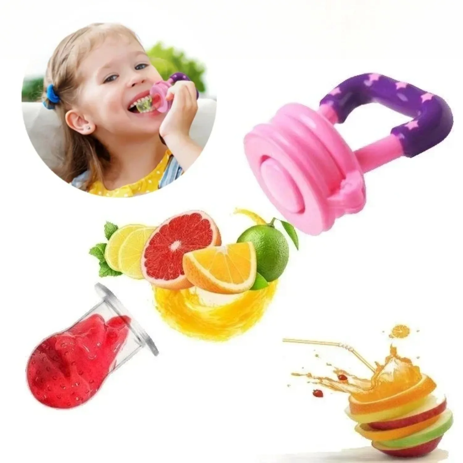 Baby Fruit Food Feeder/pacifie - огляд і ціна Baby Food Bites