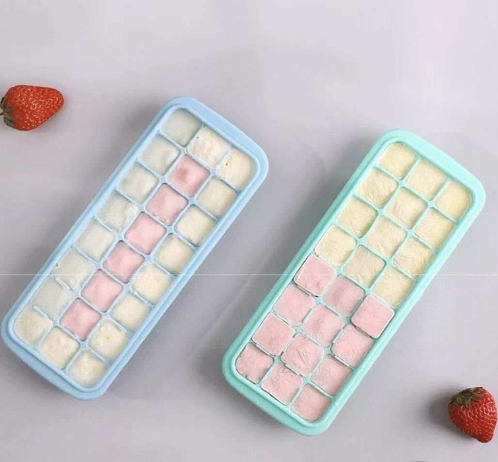 Silicone Ice Cubes Tray with L - огляд і ціна Baby Food Jelly