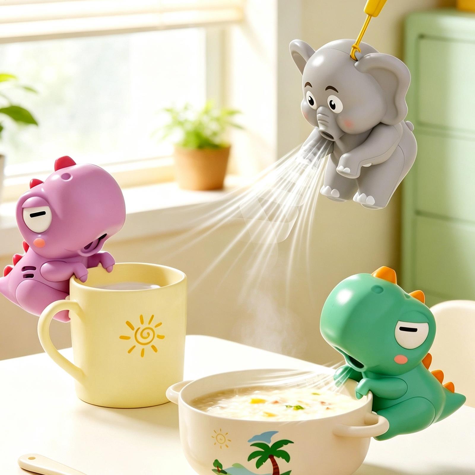 Mini Elephant Food Cooler Fan  - огляд і ціна Baby Food For 2 Year Old