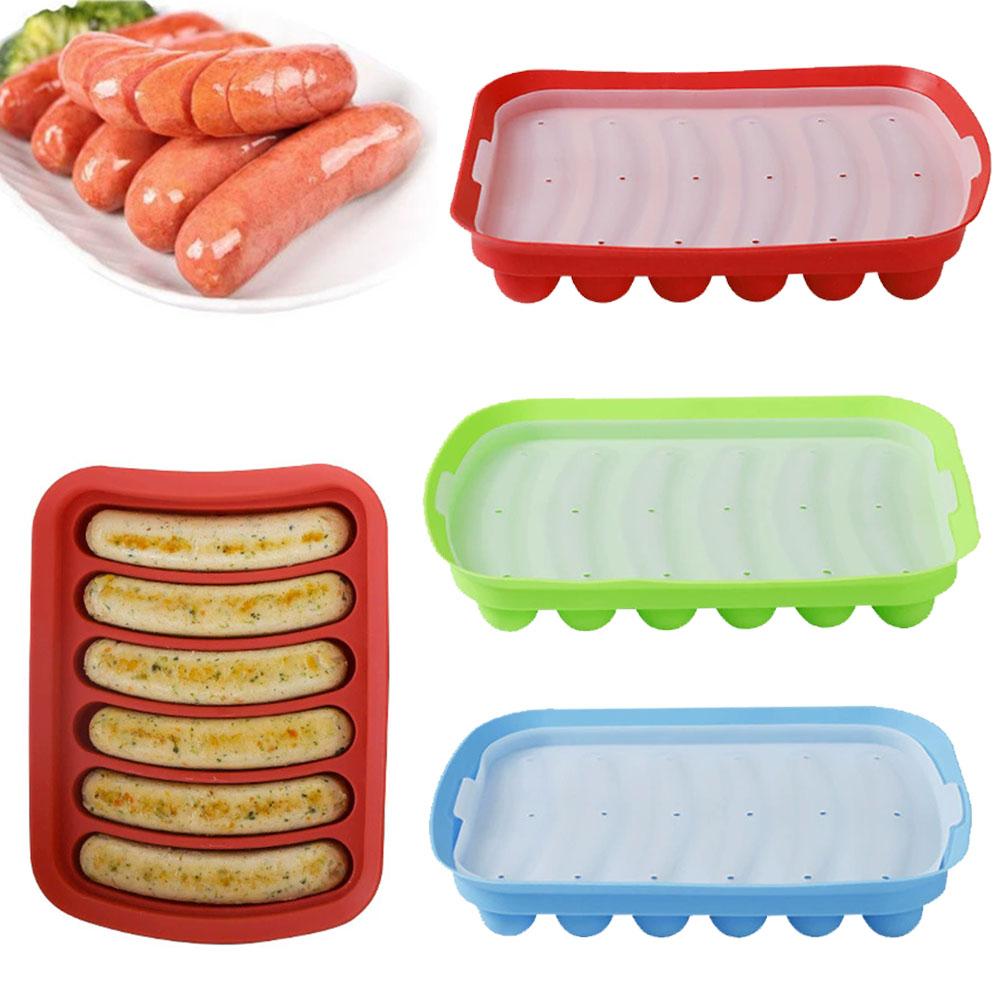 DIY Grade Silicone Sausage Mol - огляд і ціна Baby Food Dogs