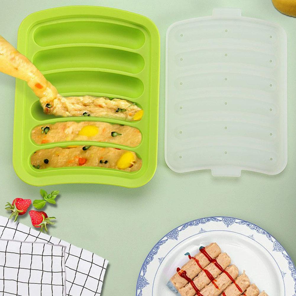 DIY Grade Silicone Sausage Mol - огляд і ціна Baby Food Dogs