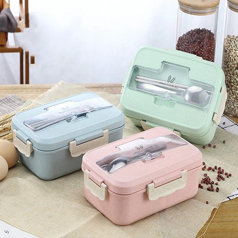 Microwave Lunch Box Wheat Stra - огляд і ціна Baby Food Zip Lock Bag