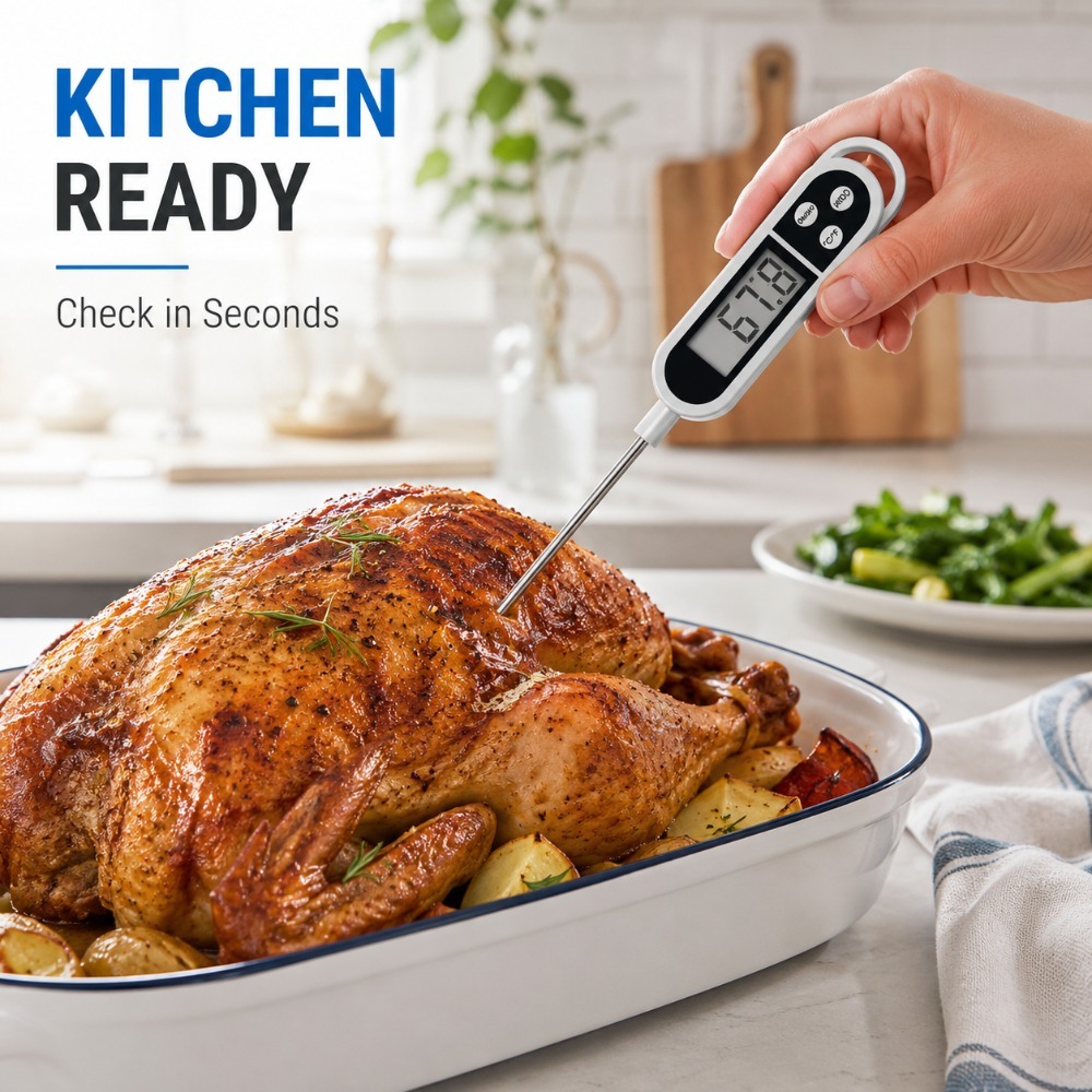 Digital Probe Thermometer Wide - огляд і ціна Baby Food Meat