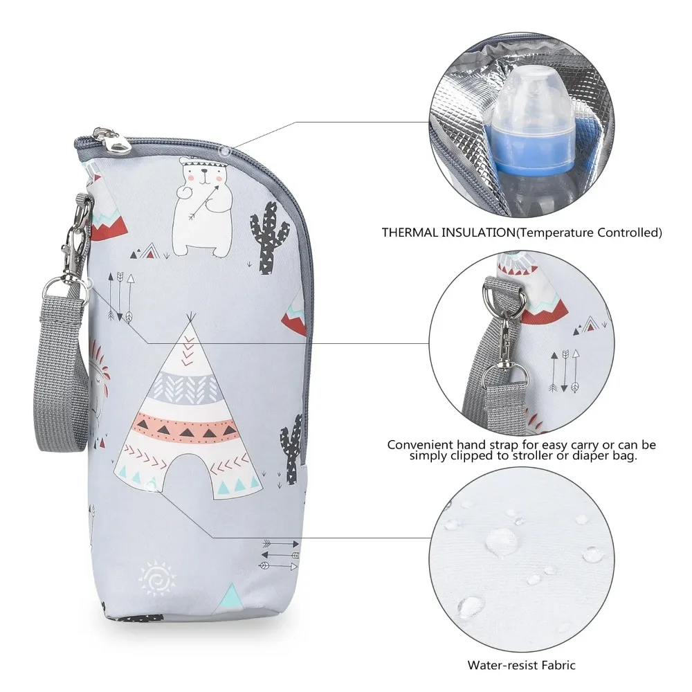 Baby Bottle Warmer Bag Portabl - огляд і ціна Baby Food Zip Lock Bag