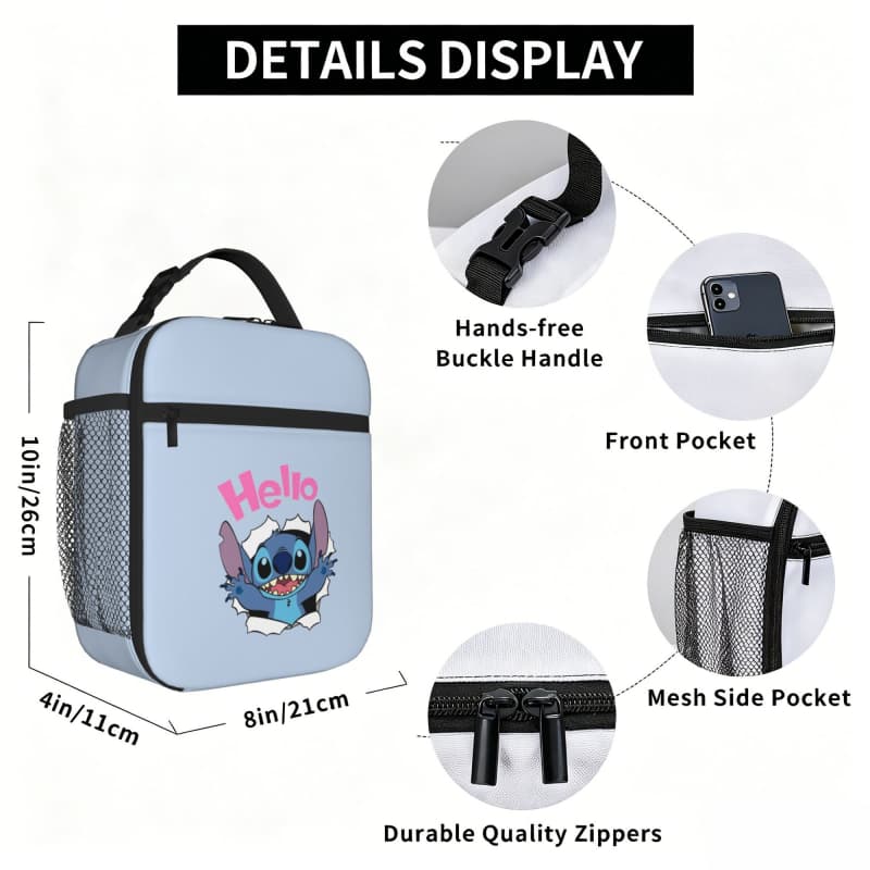 Anime Insulated Stich Lunch Ba - огляд і ціна Baby Food Zip Lock Bag