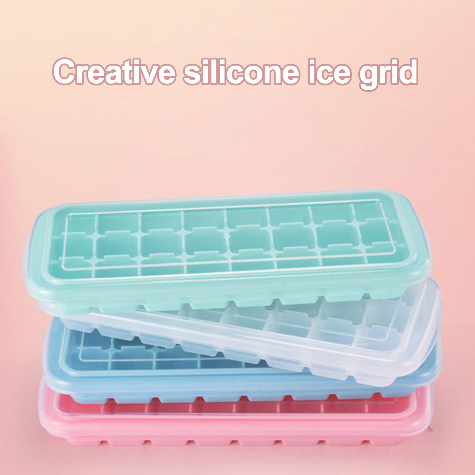 Silicone Ice Cubes Tray with L - огляд і ціна Baby Food Jelly