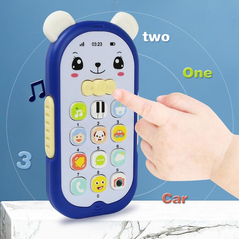 Baby Phone Toy Telephone Music - огляд і ціна Baby Food Hipp