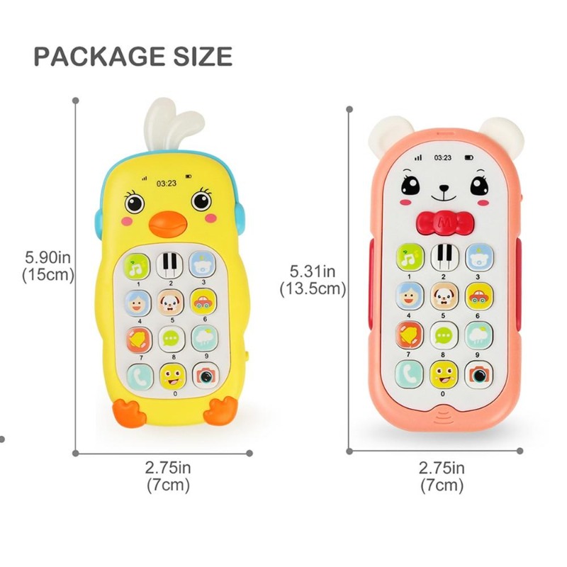 Baby Phone Toy Telephone Music - огляд і ціна Baby Food Hipp
