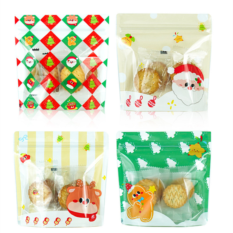 Food Grade Christmas Gift Bags - огляд і ціна Baby Food Zip Lock Bag