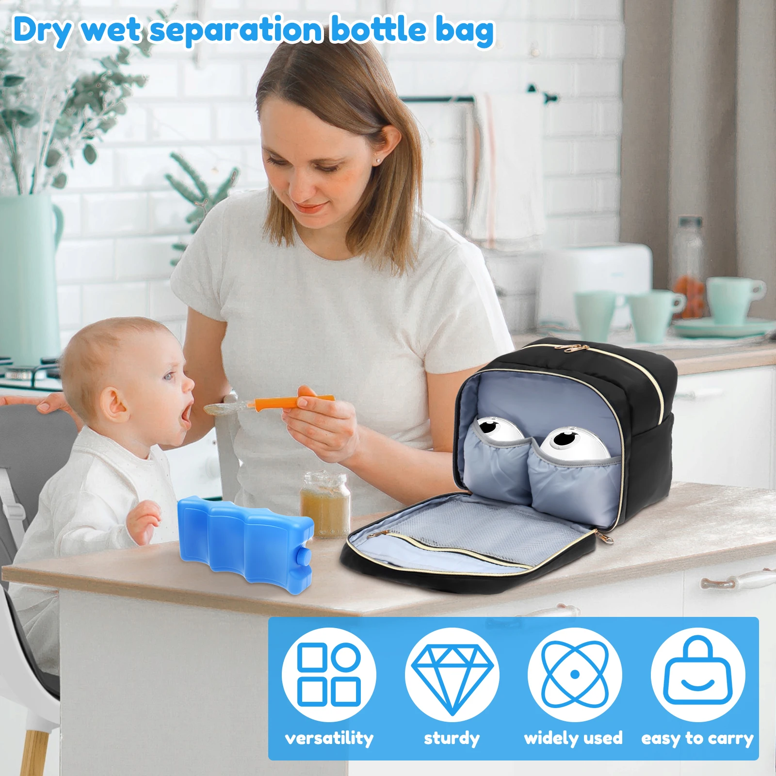 Breast Pump Storage Bag with I - огляд і ціна Baby Food Zip Lock Bag