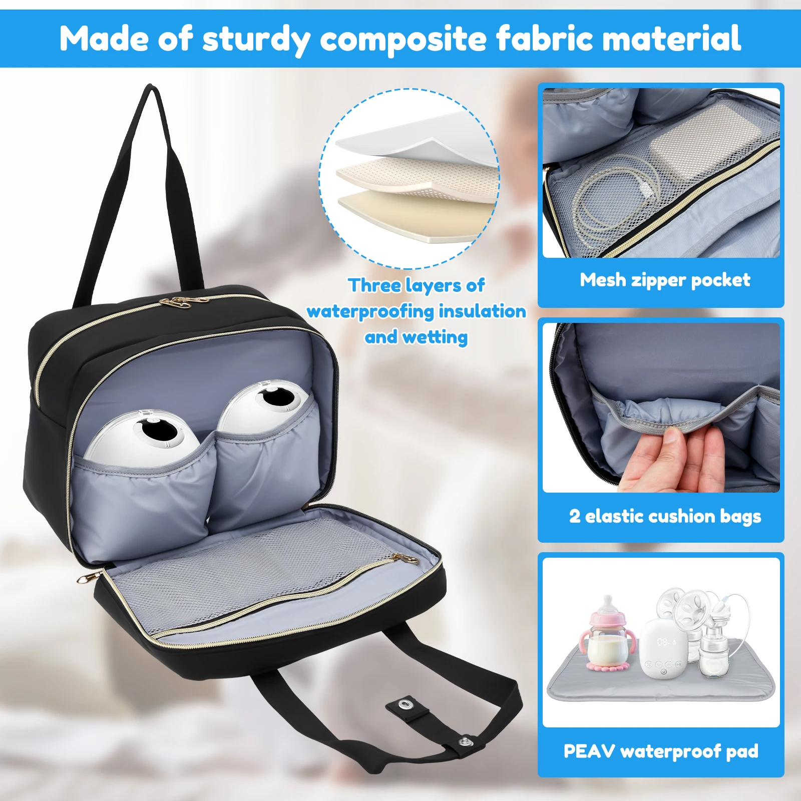 Breast Pump Storage Bag with I - огляд і ціна Baby Food Zip Lock Bag