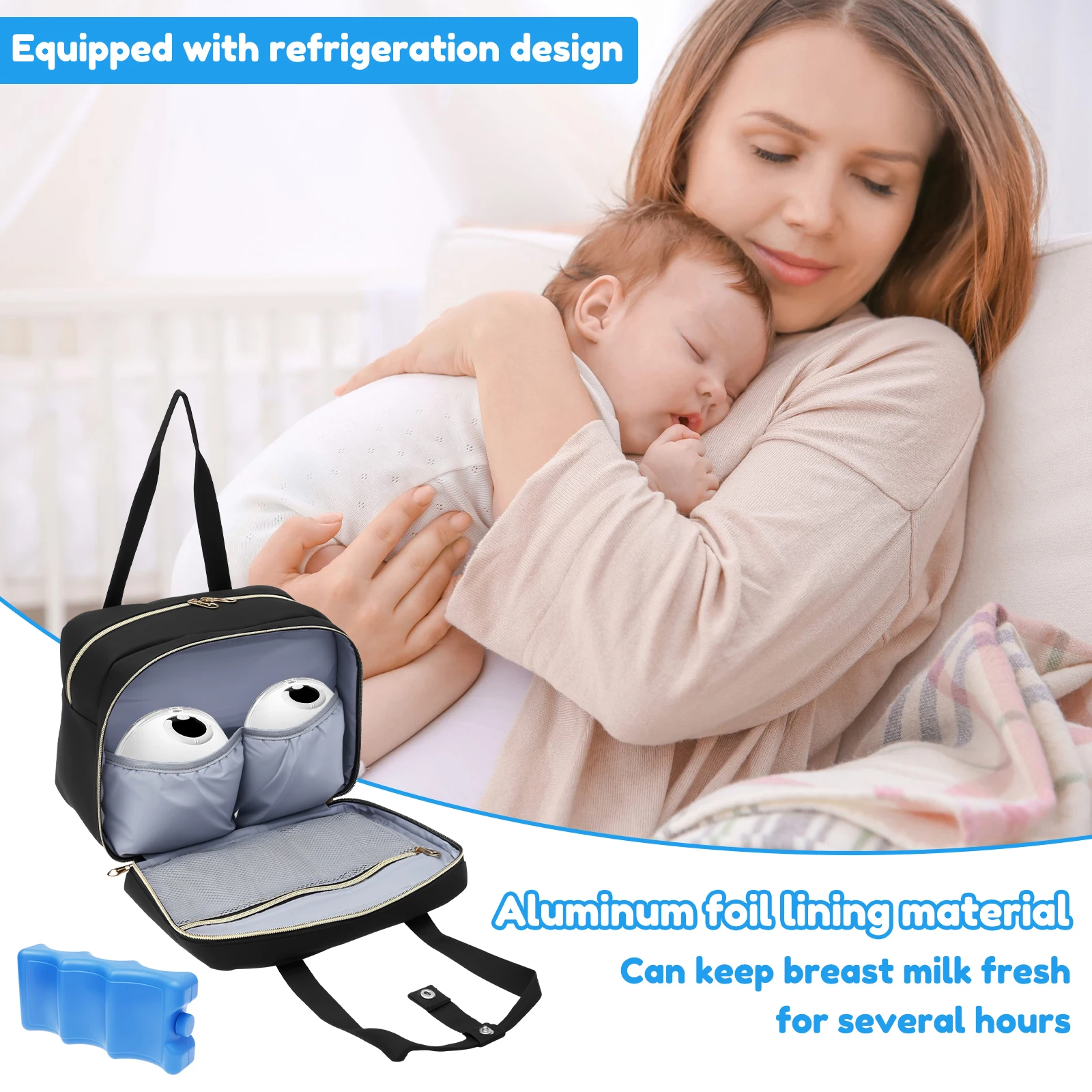 Breast Pump Storage Bag with I - огляд і ціна Baby Food Zip Lock Bag