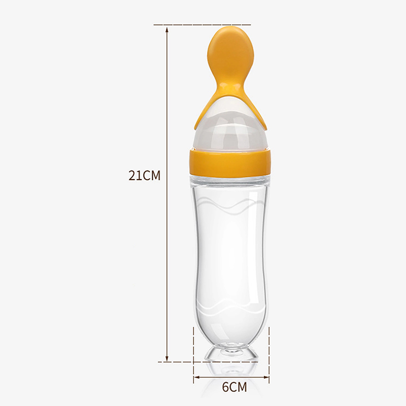 Squeezing Feeding Bottle Silic - огляд і ціна Baby Food Bites