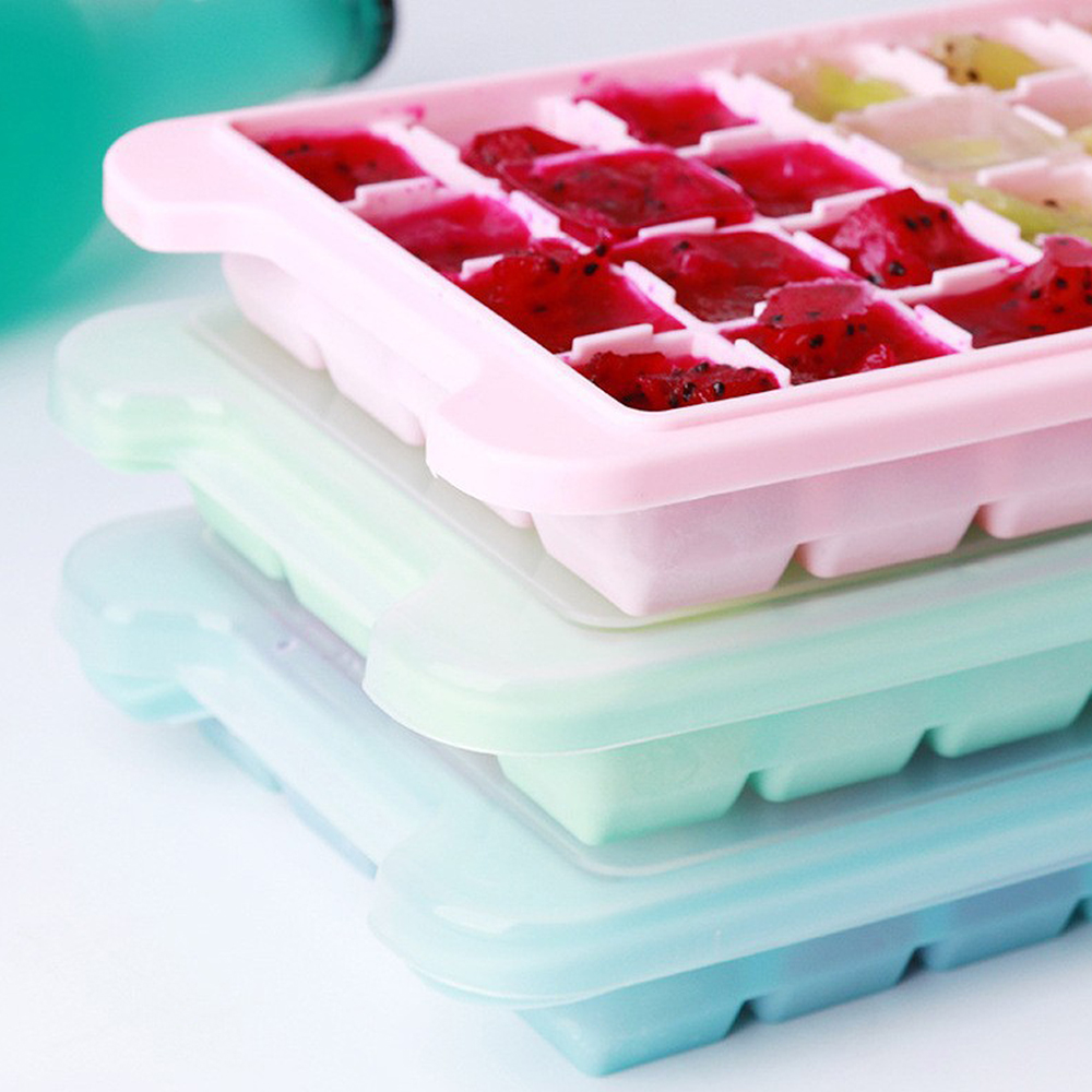 24 Cubes Silicone Ice Cube Tra - огляд і ціна Baby Food Jelly