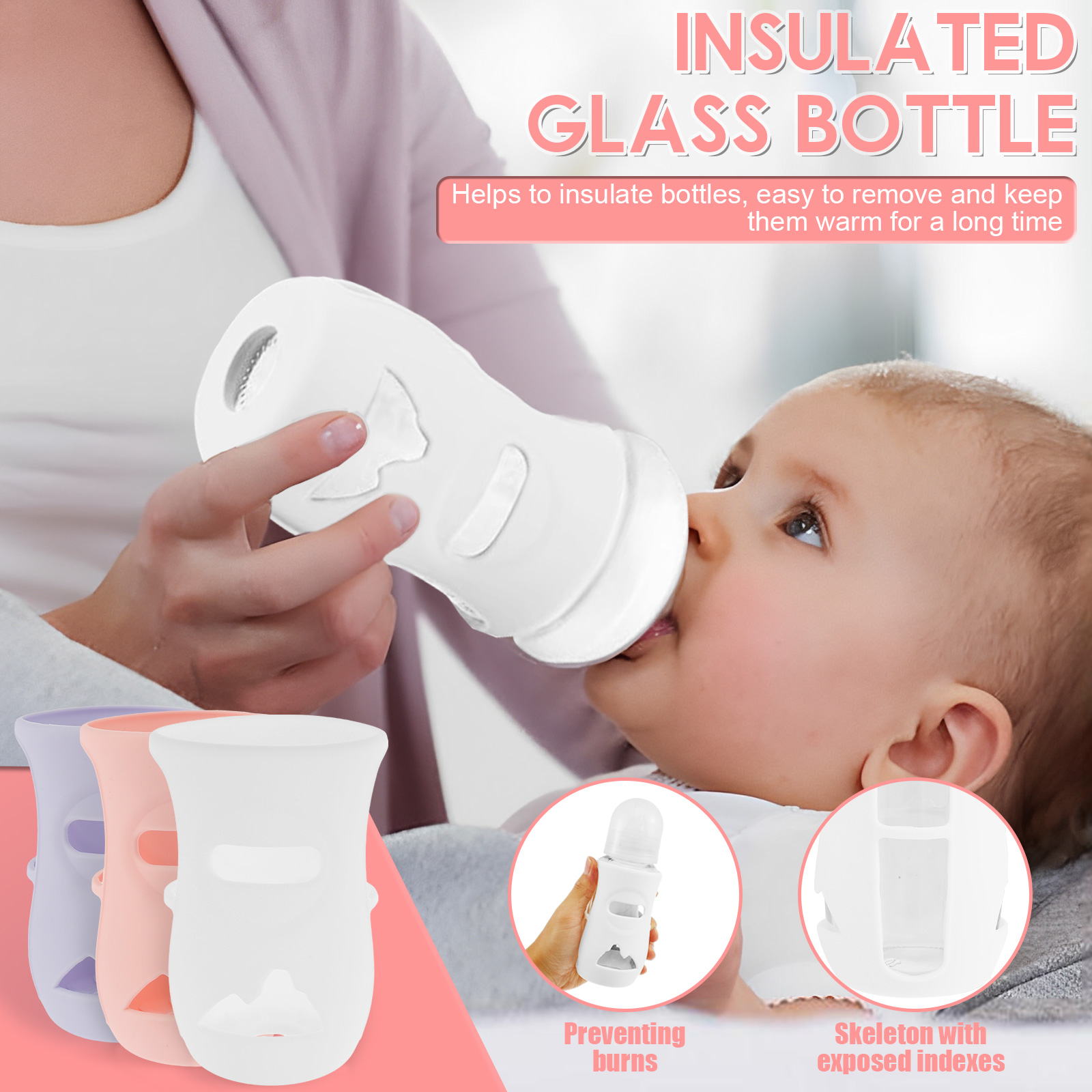 Silicone Sleeves Silicone Baby - огляд і ціна Baby Food Zip Lock Bag