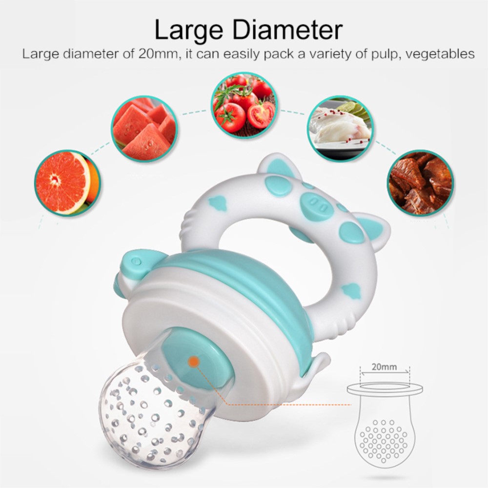 Silicone Fresh Food Nibbler Ba - огляд і ціна Baby Food Bites
