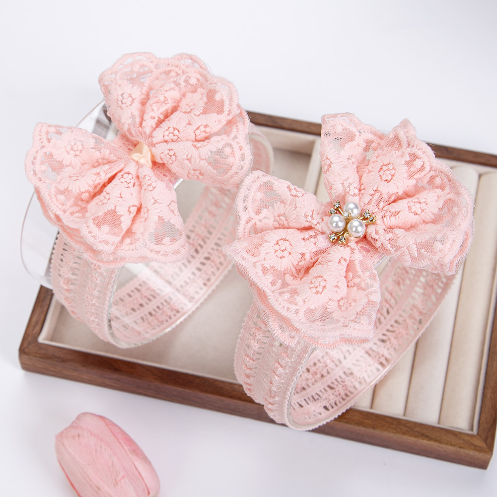 Cream Lace Baby Headbands for  - огляд і ціна Baby Food Jelly