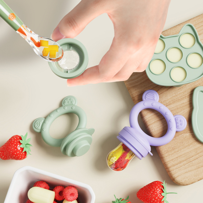 Baby Pacifier Fruit Feeder Wit - огляд і ціна Baby Food Bites