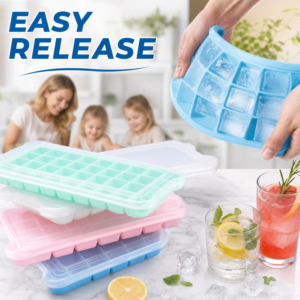 Silicone Ice Cubes Tray with L - огляд і ціна Baby Food Jelly