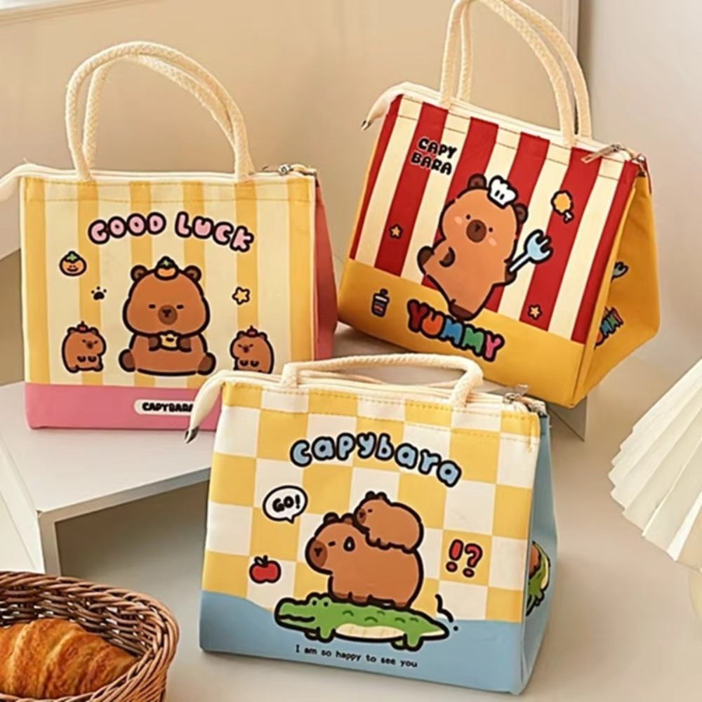 Kawaii Capybara Thermal Lunch  - огляд і ціна Baby Food Zip Lock Bag