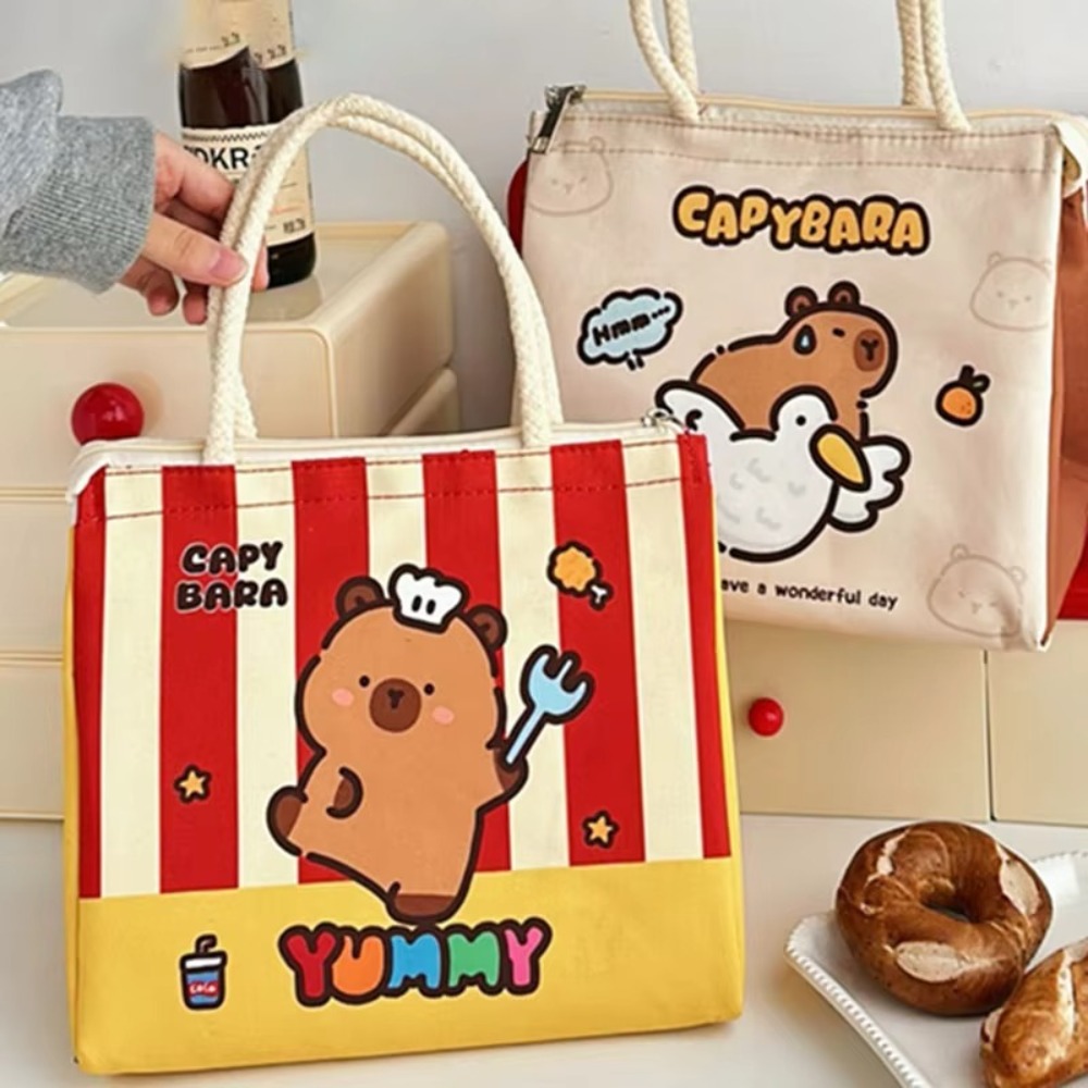 Kawaii Capybara Thermal Lunch  - огляд і ціна Baby Food Zip Lock Bag