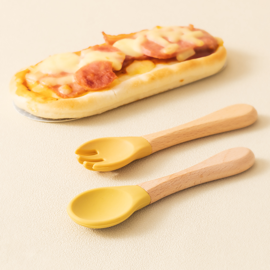 2PCS Baby Learning Spoons Uten - огляд і ціна Baby Food Bites